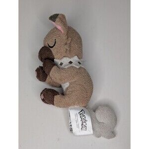 Pokemon Rockruff Sleeping Napping Nap Plush Stuffed Animal 2024 Jazwares